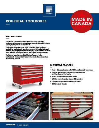 Cabot Shipping - Made in Canada Toolboxes Flyer