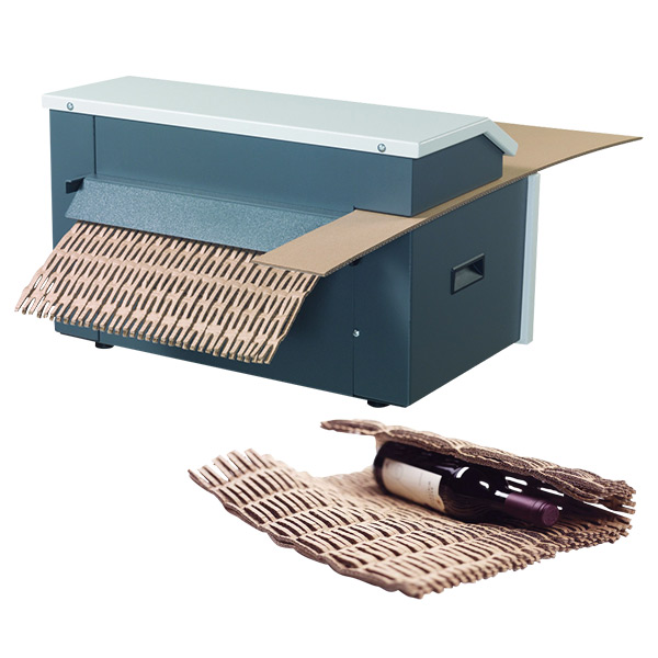 1528137 - CARDBOARD SHREDDER C400 : 1 layer cutting edge, 14.2" x 23.22" x 19"